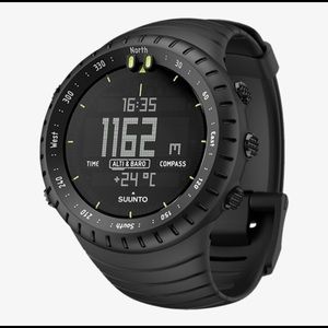 Suunto core all black military watch.